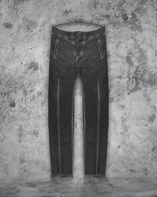 Boris Bidjan Saberi Grey Object-Dyed Jeans