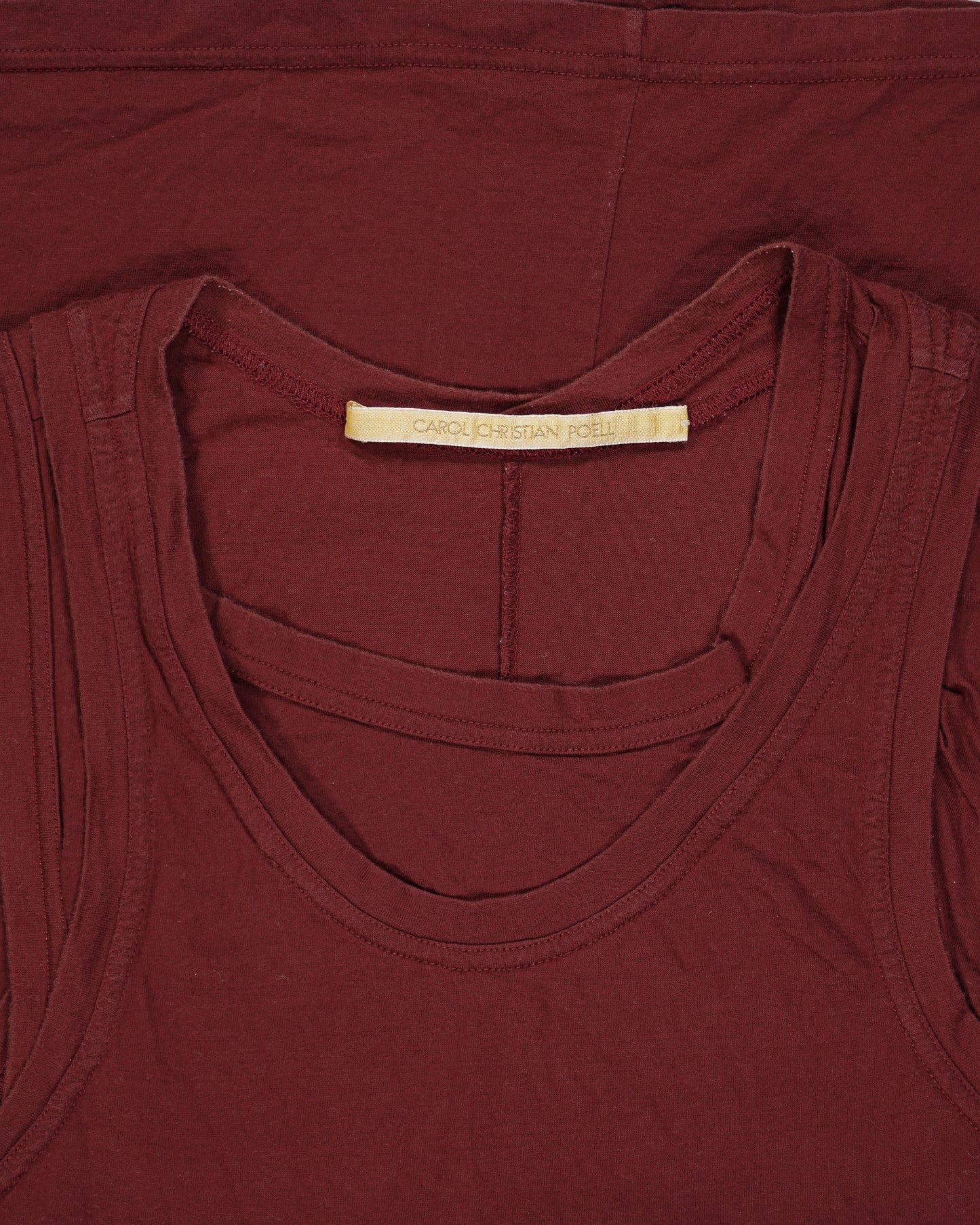 Carol Christian Poell Double Layered Tank Top - SS02 "Traditional Escape"