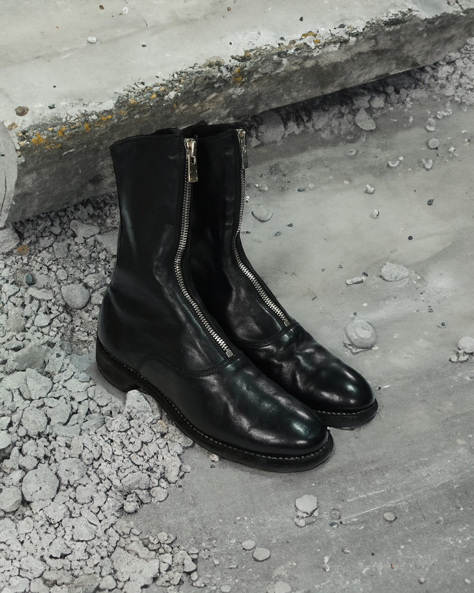 Guidi 310 Black Leather Boots – DARKARCHIVE NYC