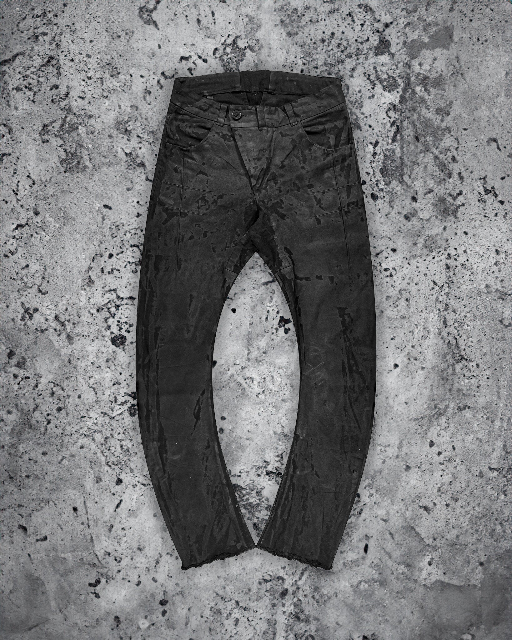 Boris Bidjan Saberi P13 Vinyl Processed Jeans – DARKARCHIVE NYC
