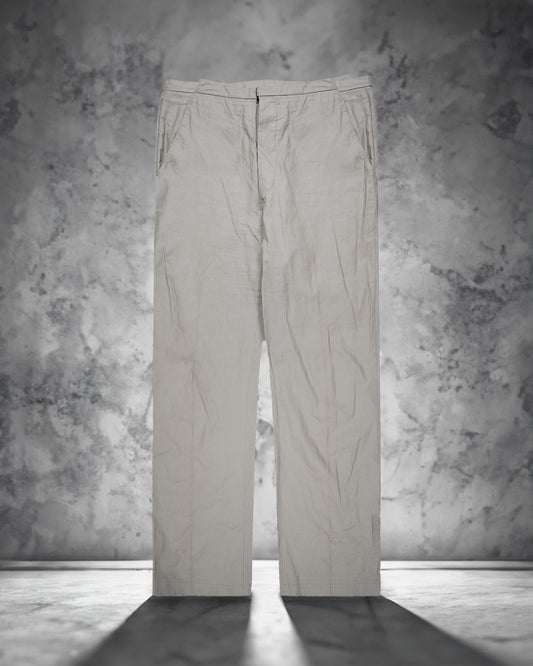 Carol Christian Poell “Ironproof” Wrinkled Trousers - SS97 "Laser"