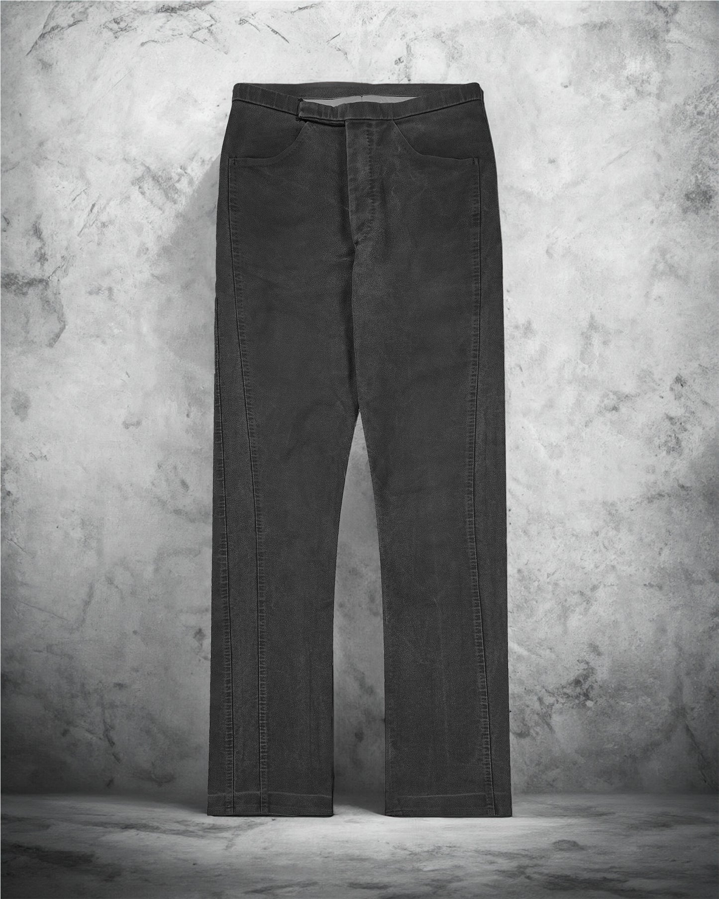 Carol Christian Poell Moleskin Double Seam Trousers - AW99 "Form-Material-Color"