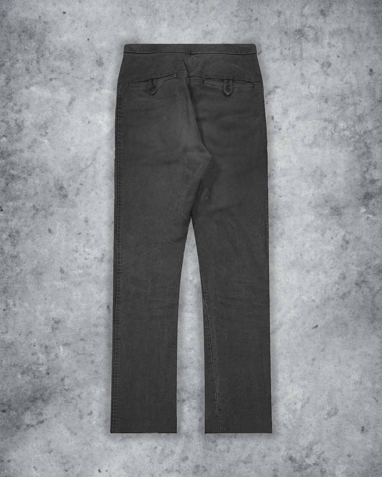 Carol Christian Poell Moleskin Double Seam Trousers - AW99 "Form-Material-Color"