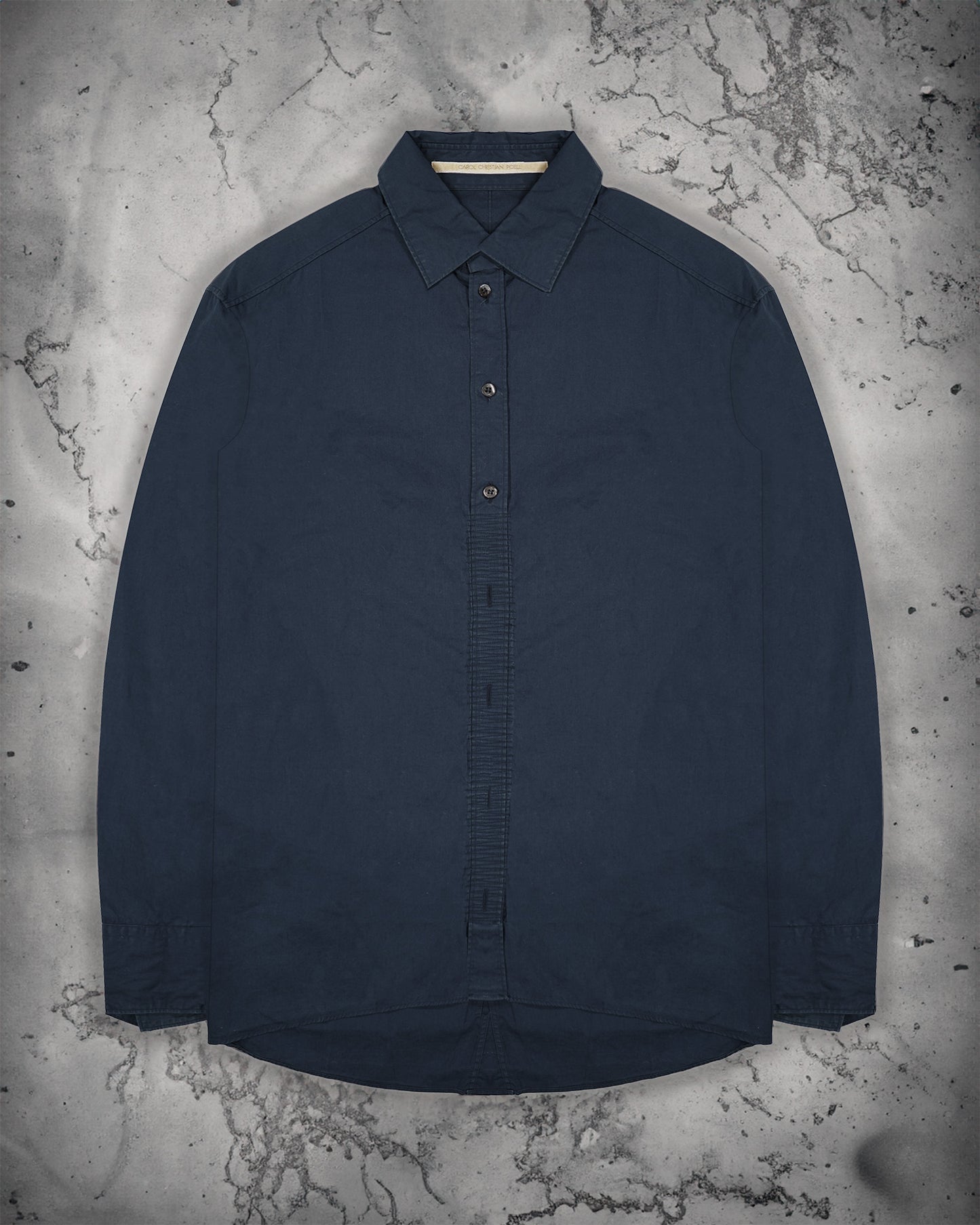 Carol Christian Poell Stitched Button Up Shirt - AW02 "Protection / Good Luck / Attraction" (CM/1720 SFINGE/16)
