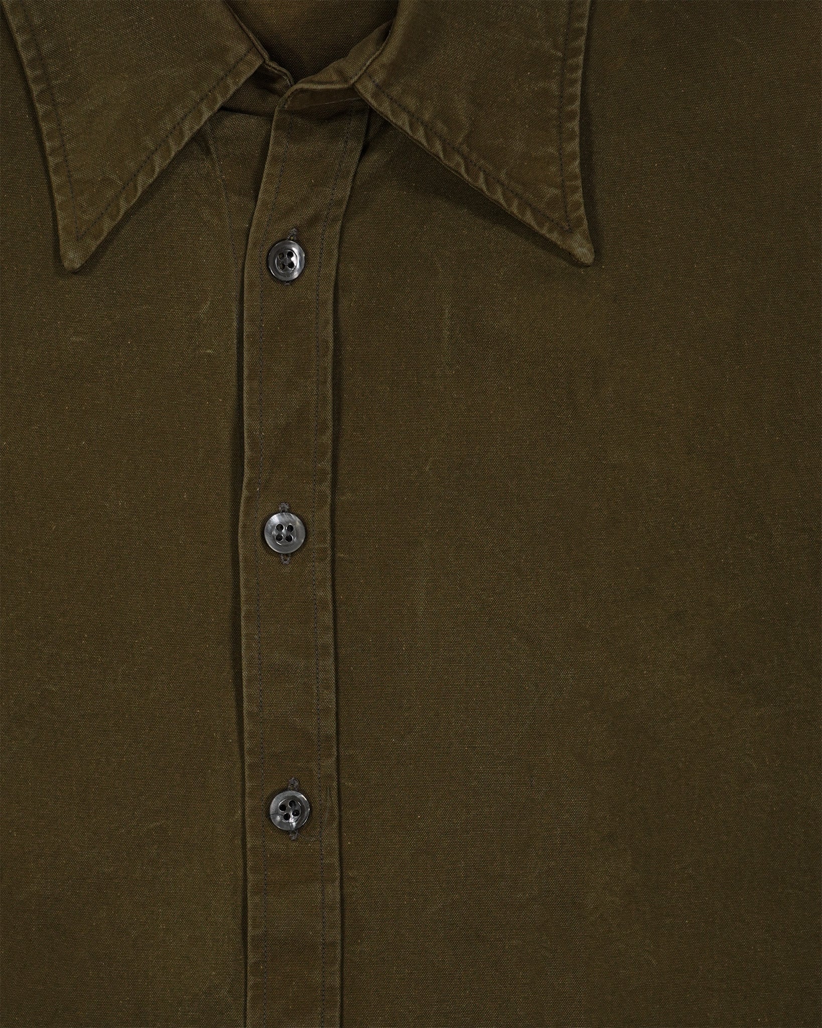Carol Christian Poell Heavyweight Military Button Up Shirt - AW97 "Aerodynamics"