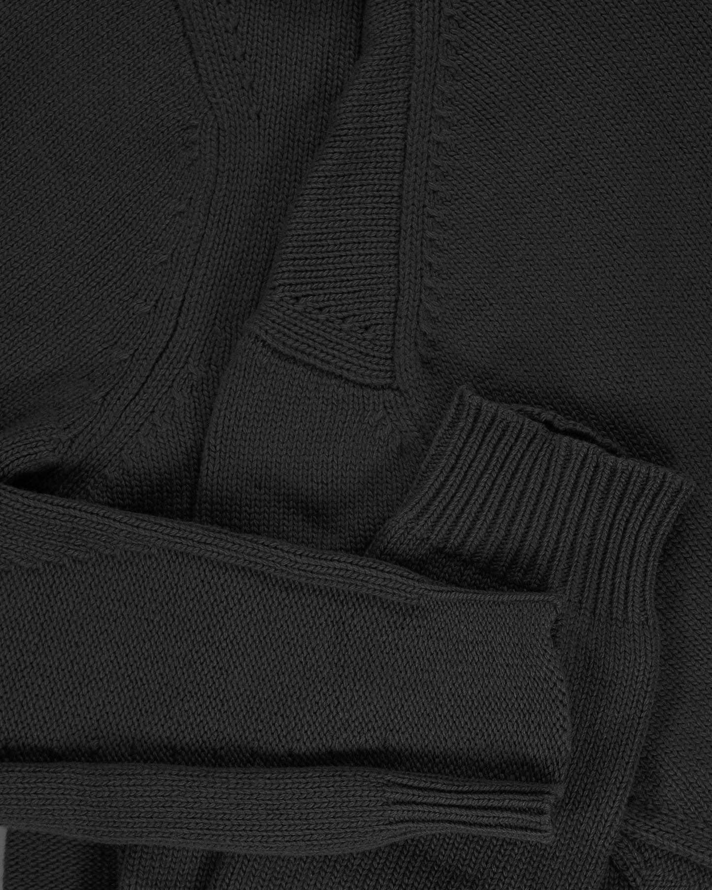 Label Under Construction Handmade Wool Knit Hoodie