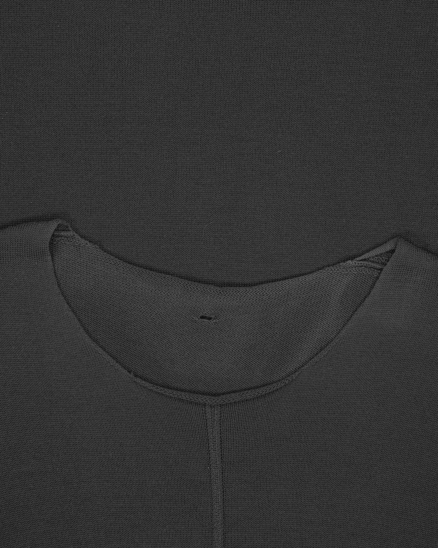 Label Under Construction Split Seam Overlock Sweater