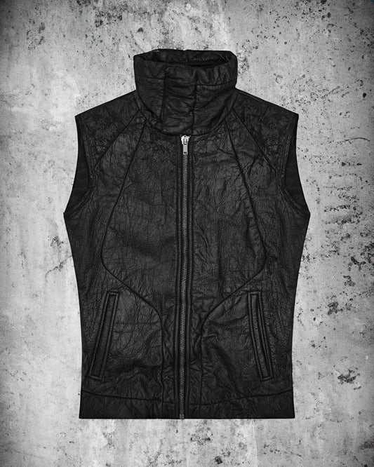Rick Owens Blistered Leather Vest