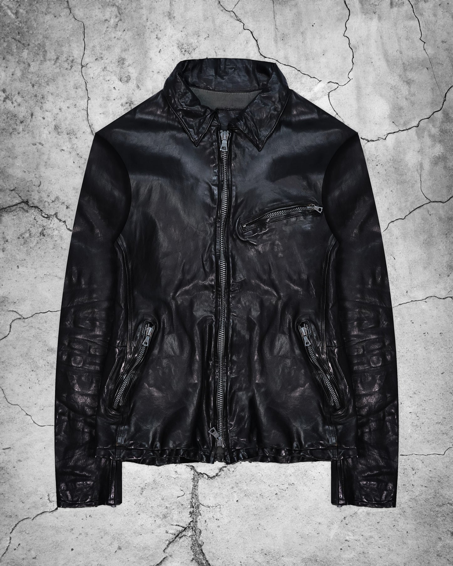 Isamu Katayama Backlash 3-Pocket Leather Jacket