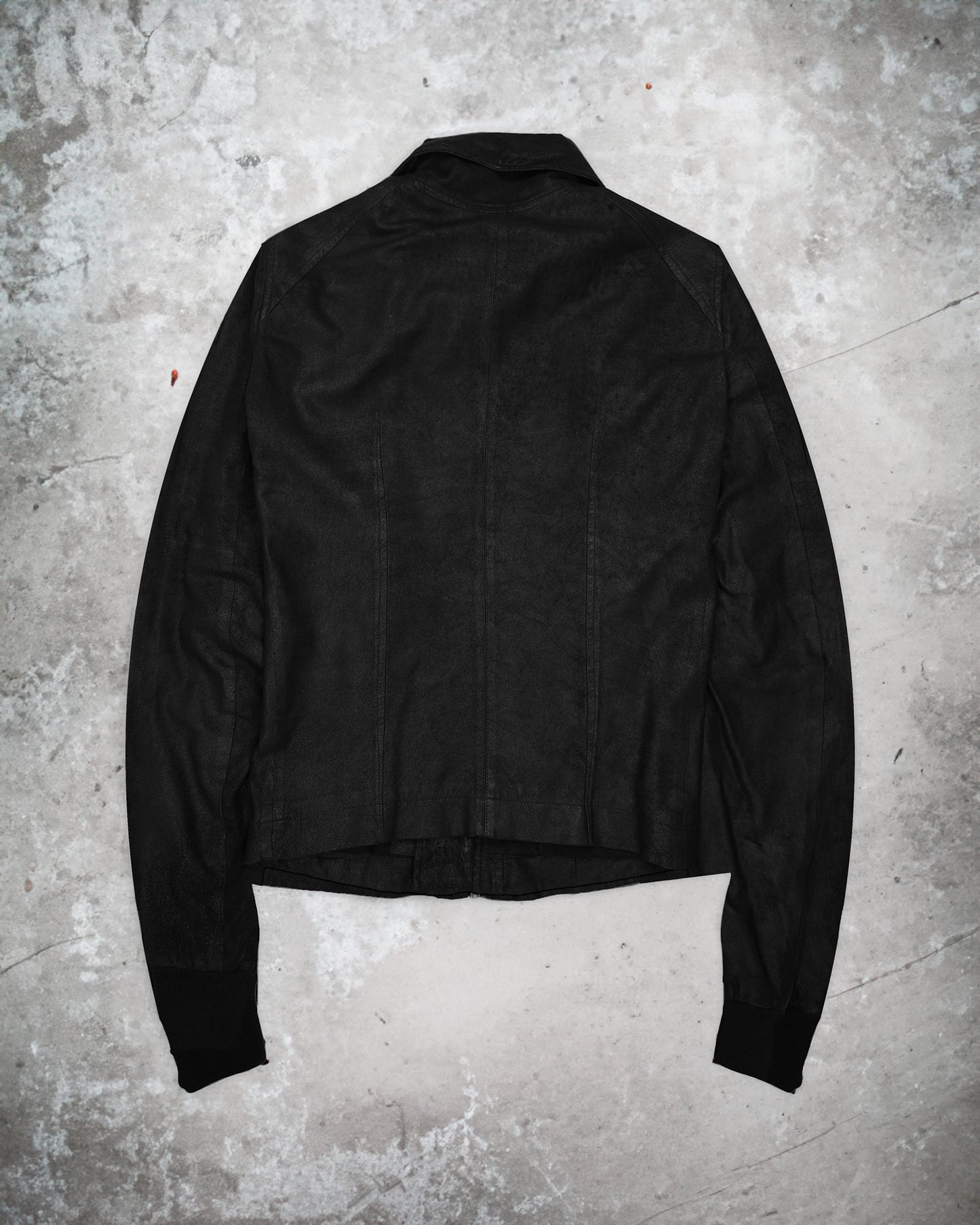Rick Owens Blistered Leather Jacket
