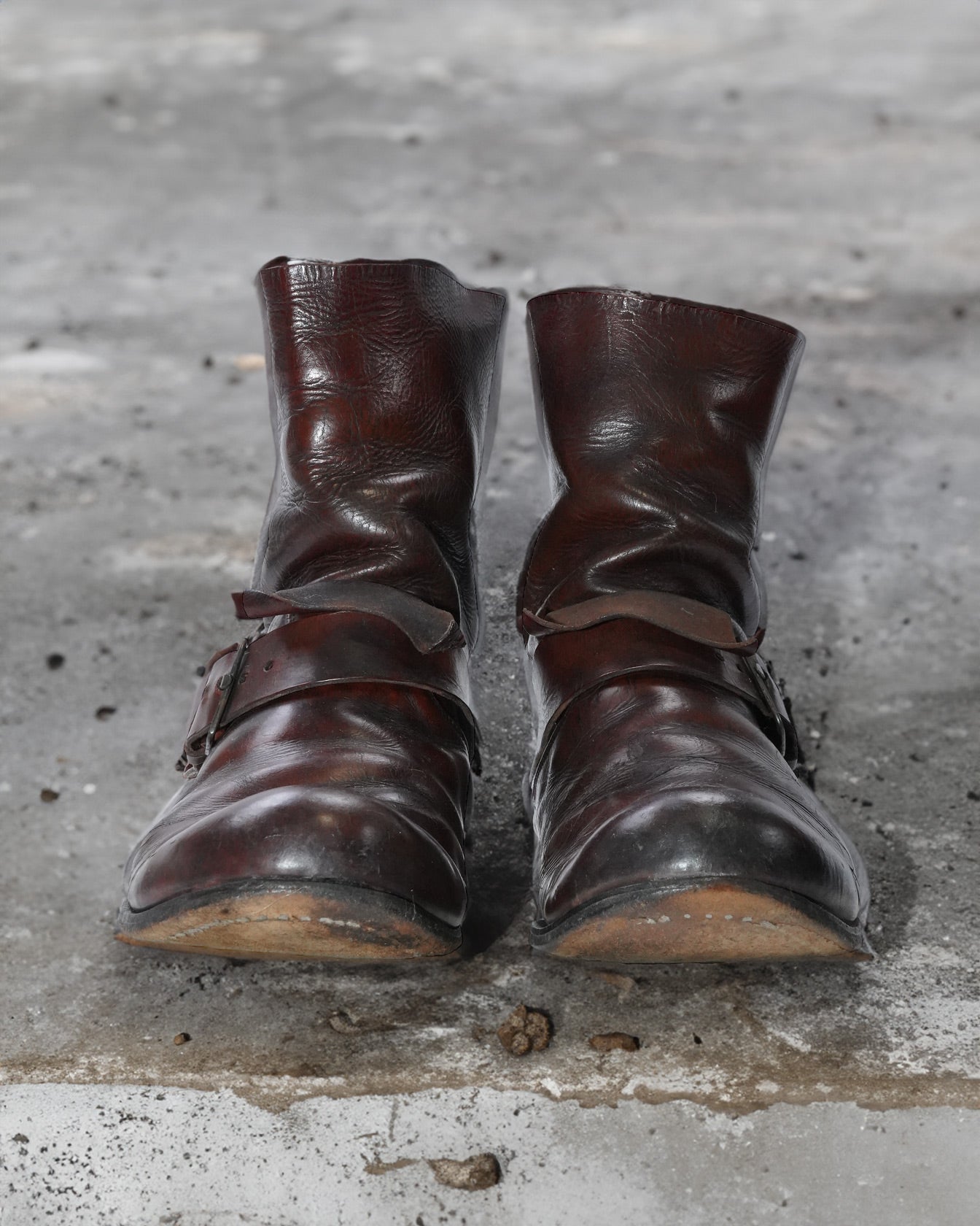 M.A+ Leather Engineer Boots