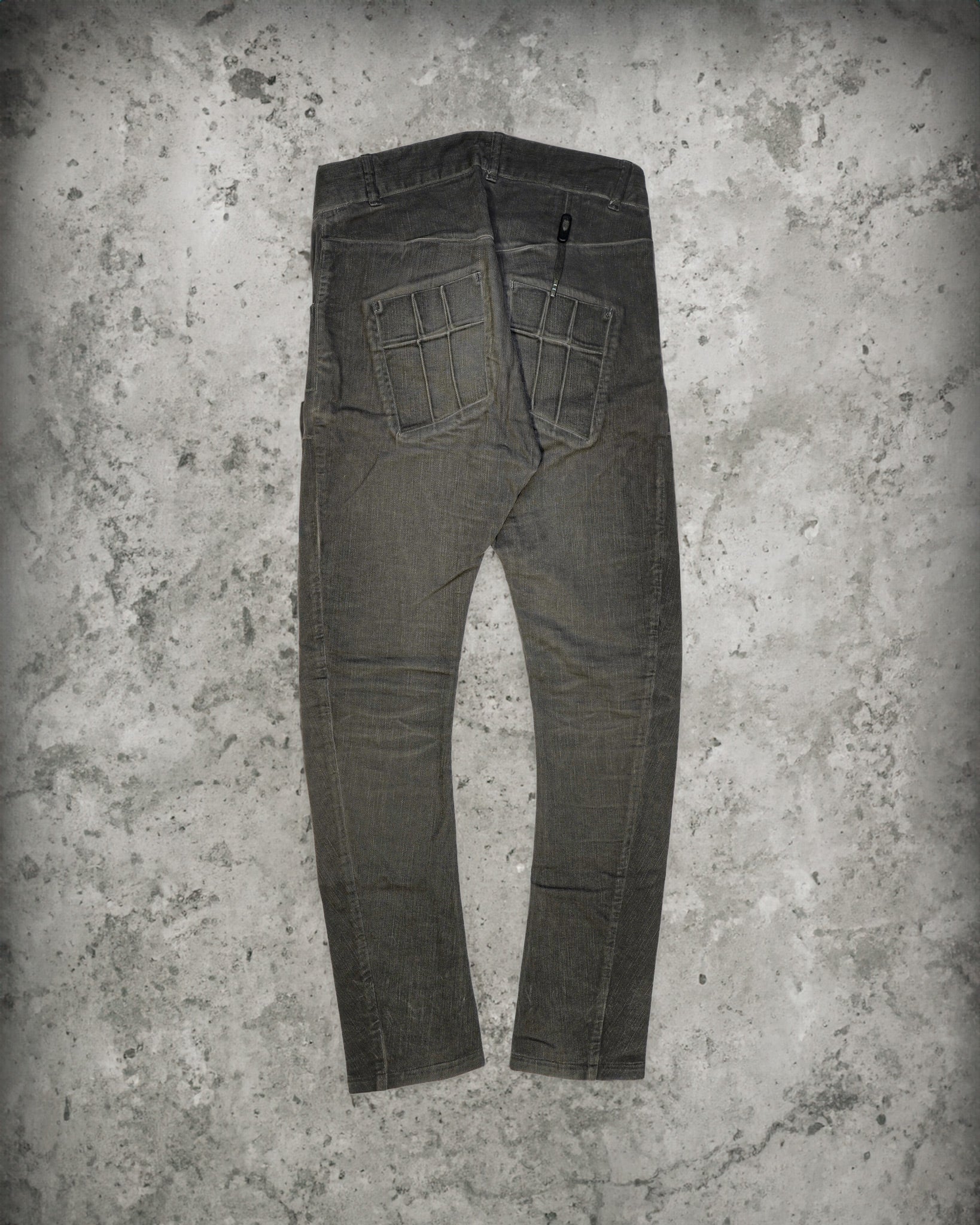 Boris Bidjan Saberi P13 Tight Fit Object Dyed Jeans – DARKARCHIVE NYC