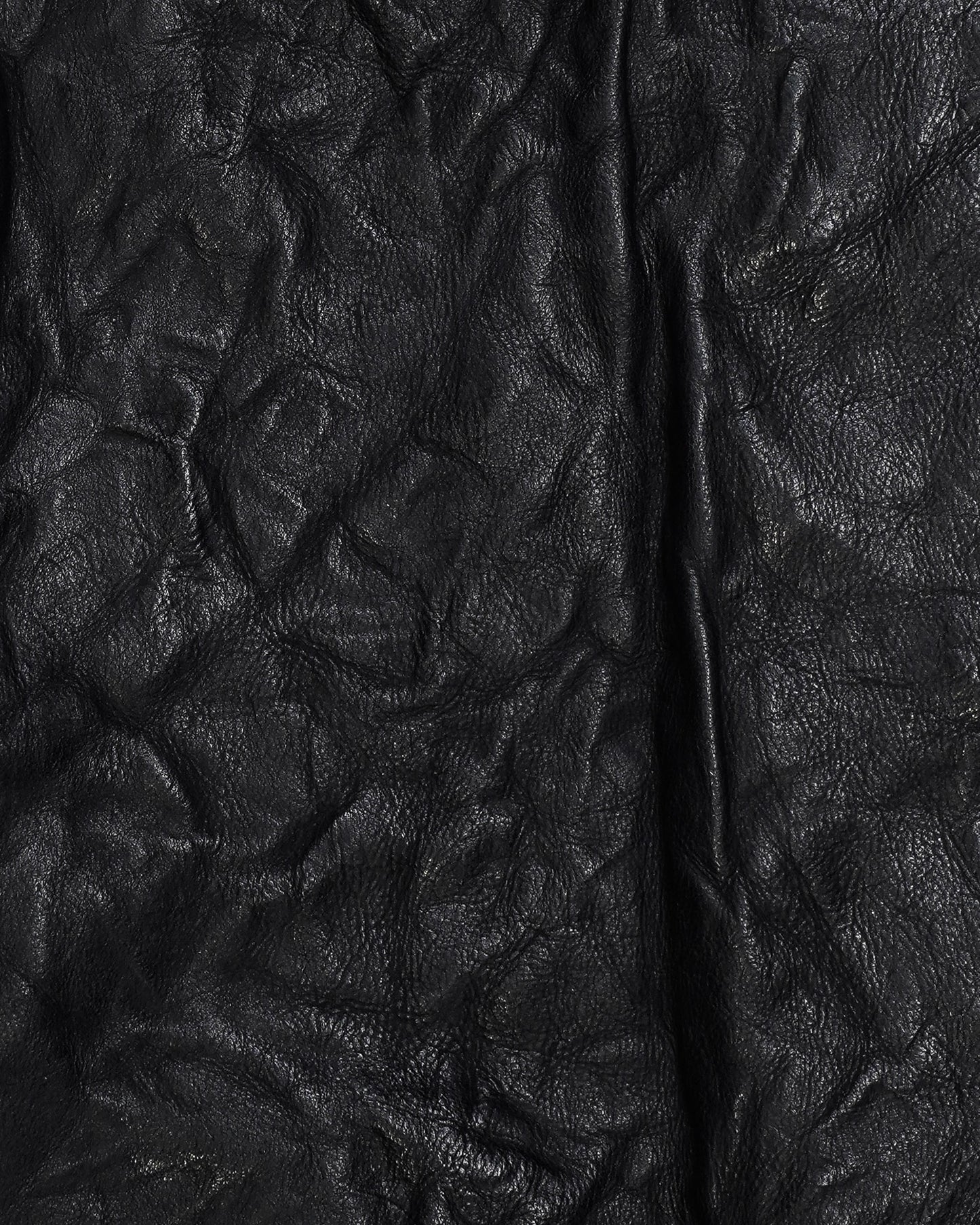 Carpe Diem Heavyweight Wrinkled Leather Shirt