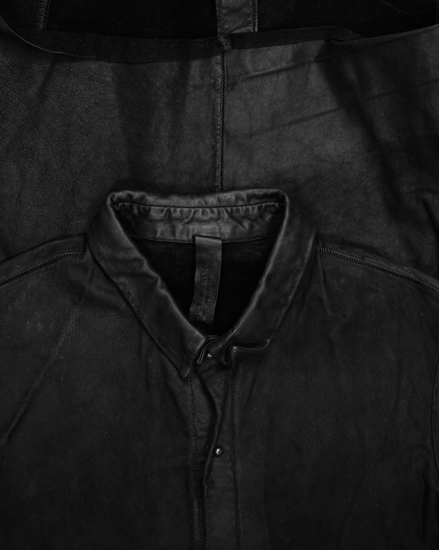 Isaac Sellam Spine Seam Leather Shirt