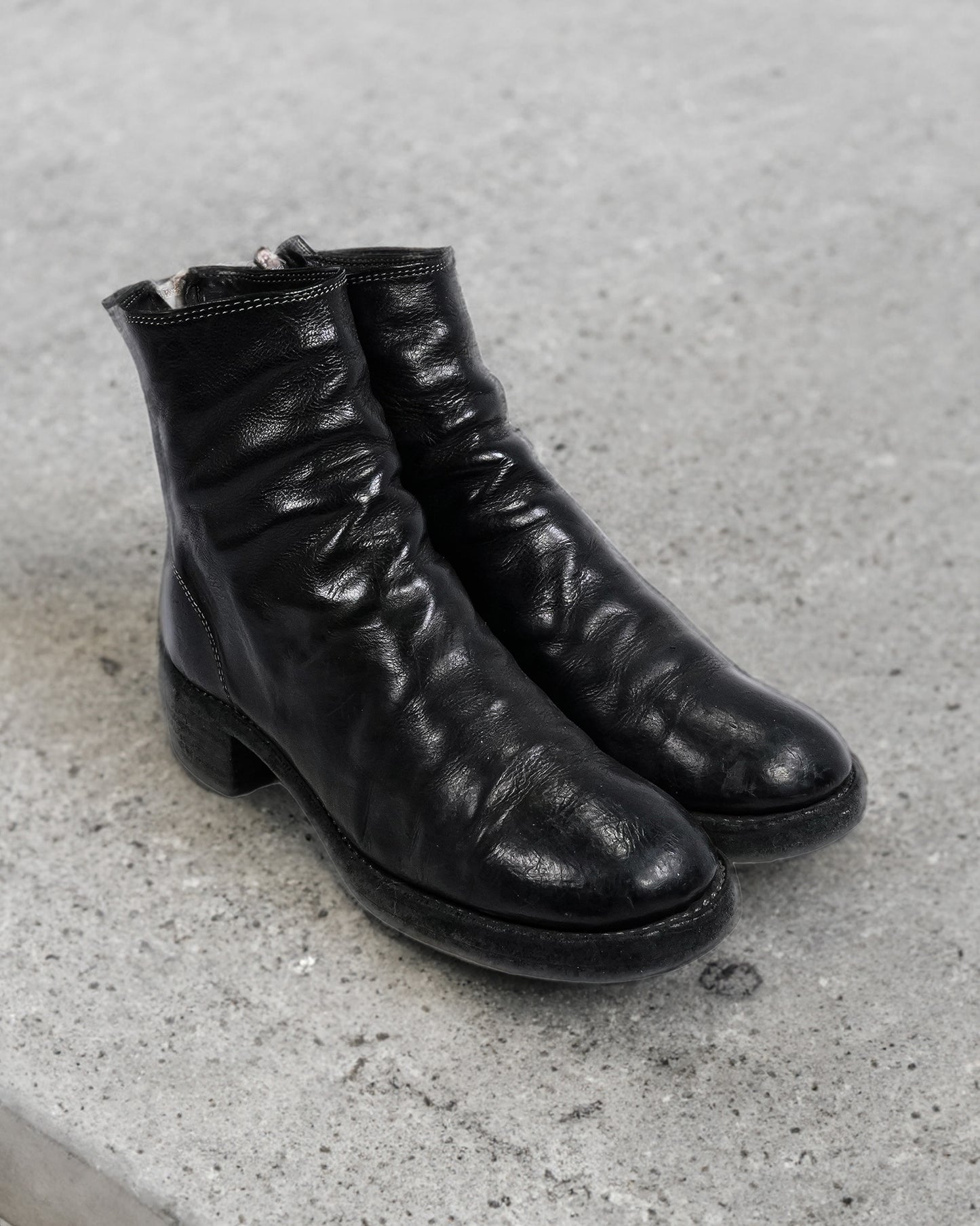Guidi 796Z Leather Back Zip Boots