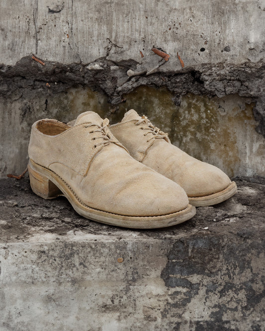 Guidi 992 Reverse Leather Derby