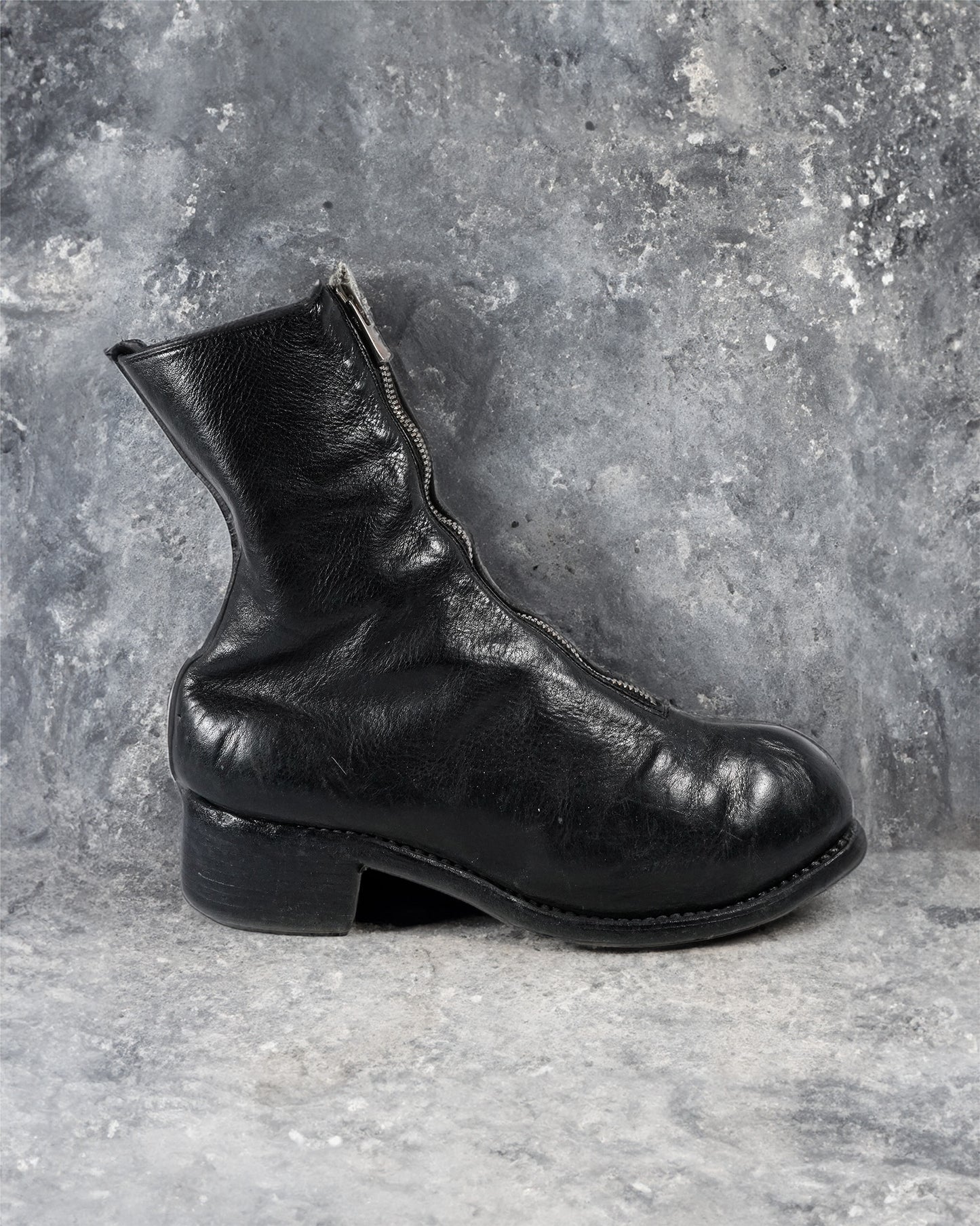 Guidi PL2 Leather Front Zip Boots
