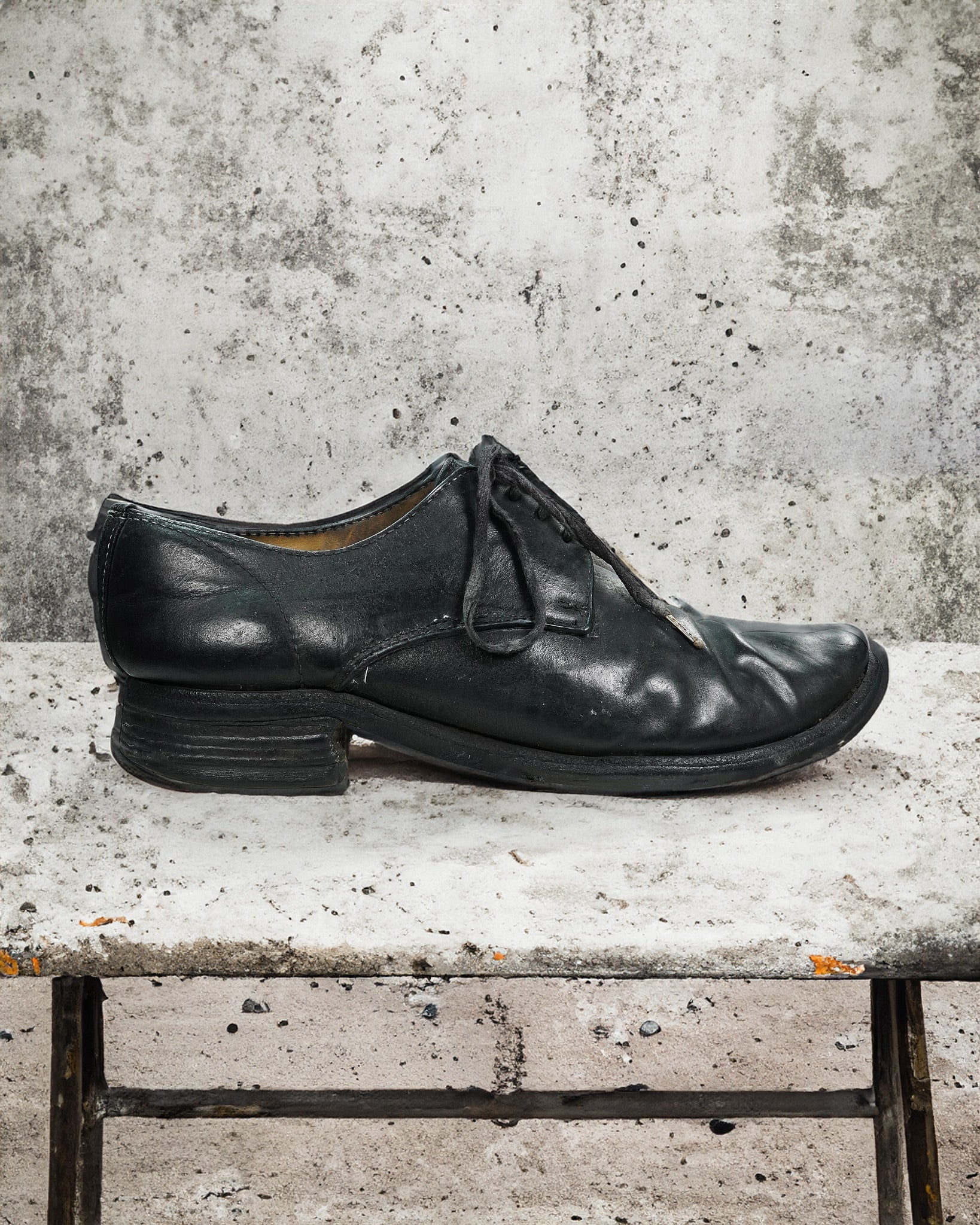Carol Christian Poell Leather Derby – DARKARCHIVE NYC