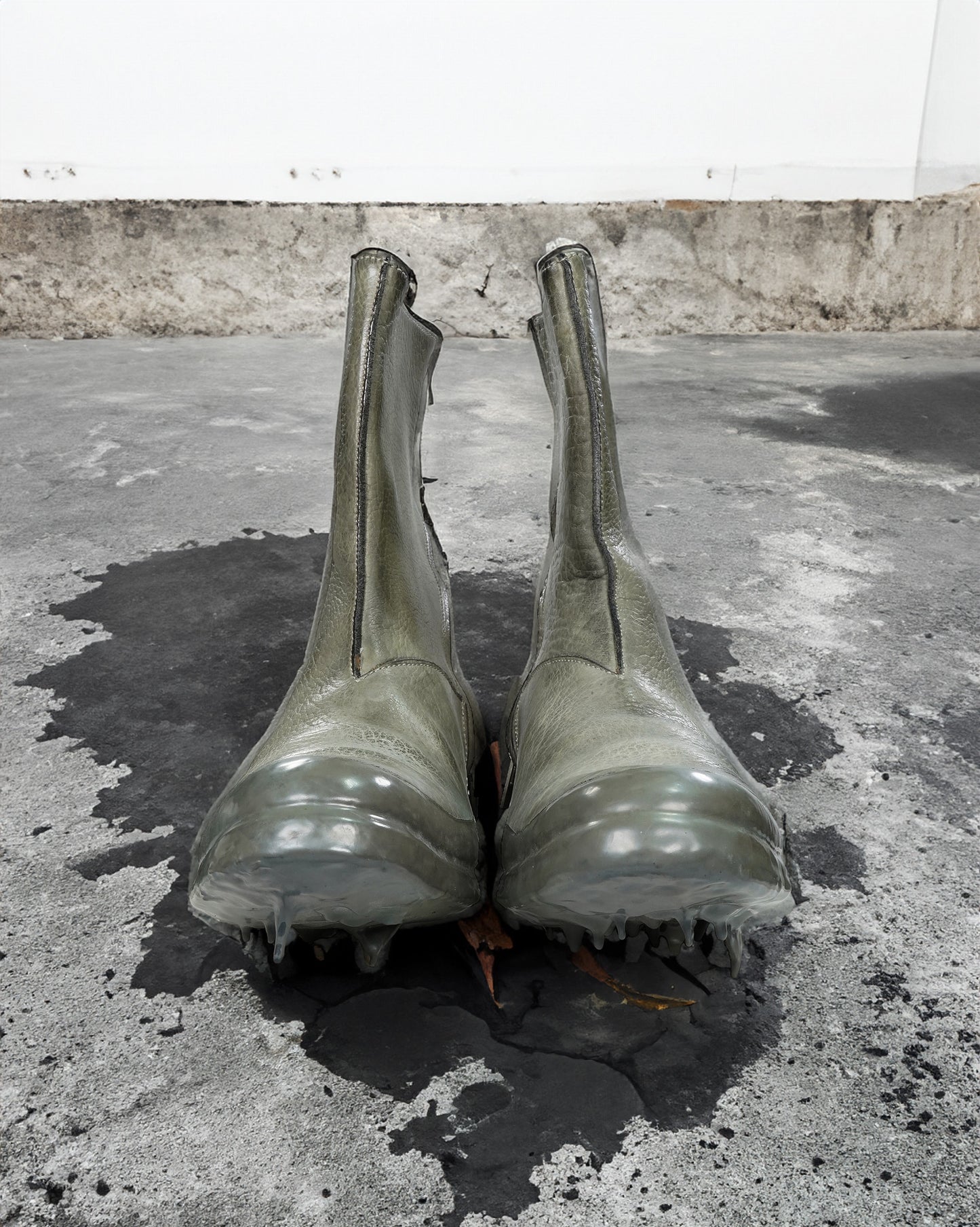 Carol Christian Poell Drip Tornado Boots (AM/2601LR BIUS-PTC/19)