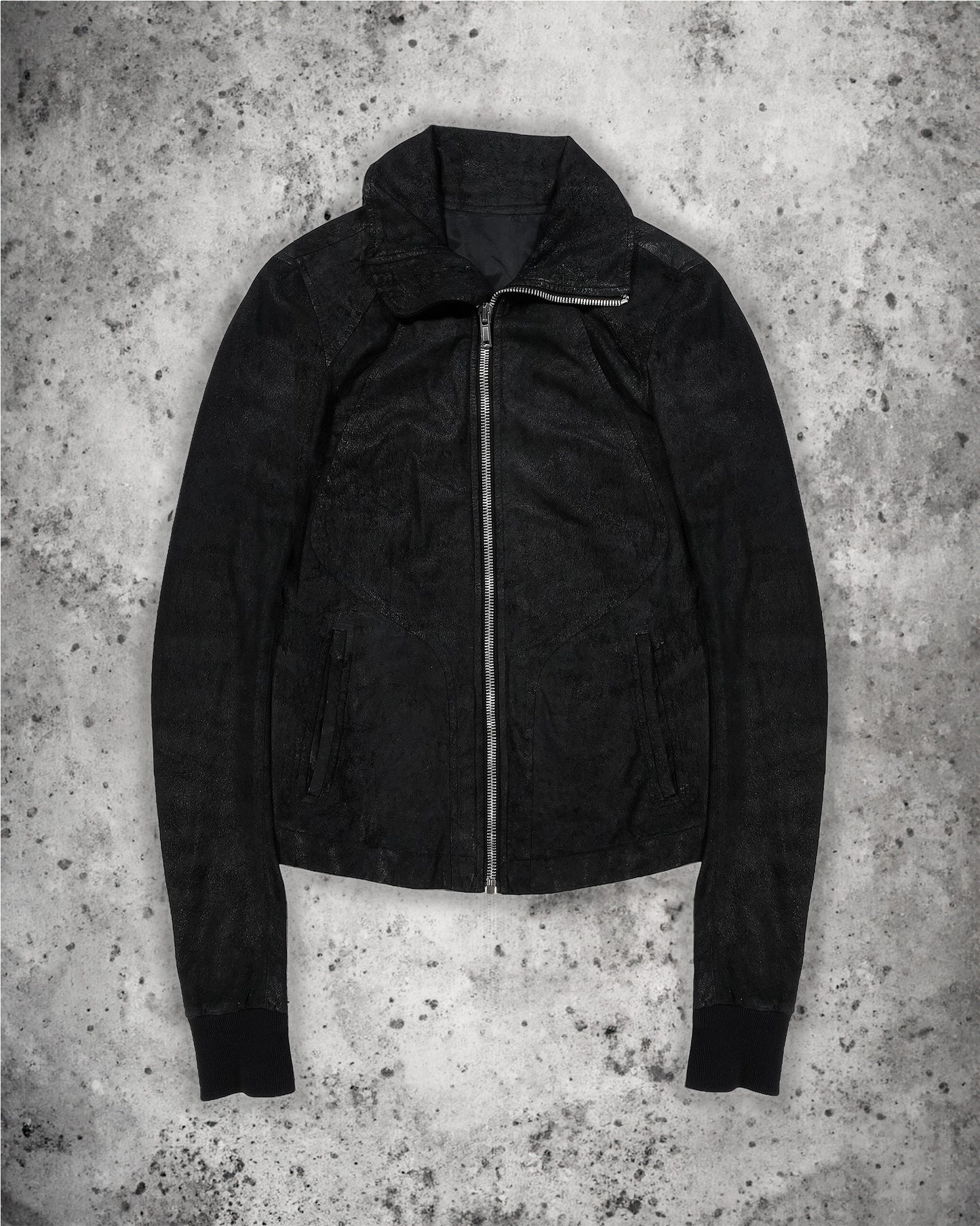 Rick Owens “Blistered” Leather Jacket - FW11 “Limo”