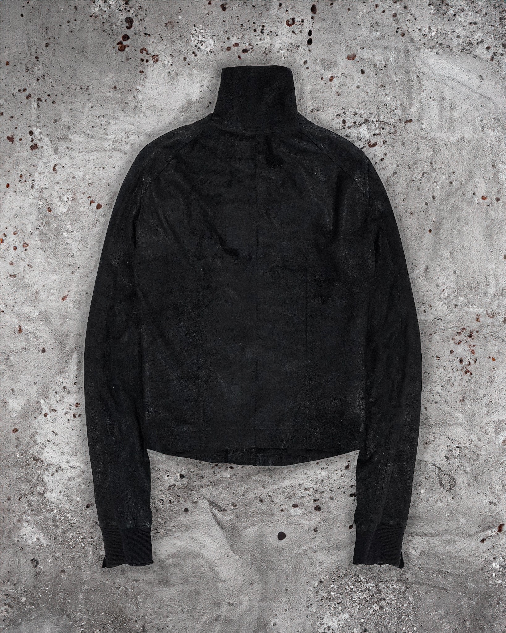 Rick Owens “Blistered” Leather Jacket - FW11 “Limo”