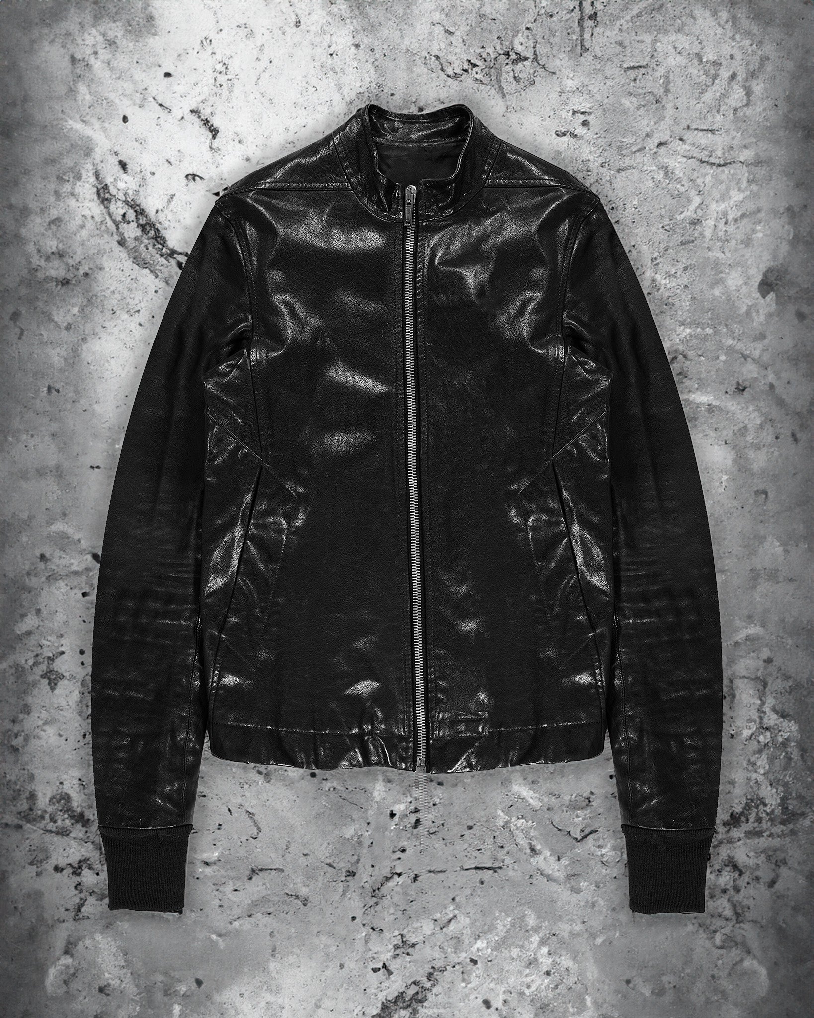 Rick Owens Calf Leather Sternberg Jacket - SS12 “Naska”
