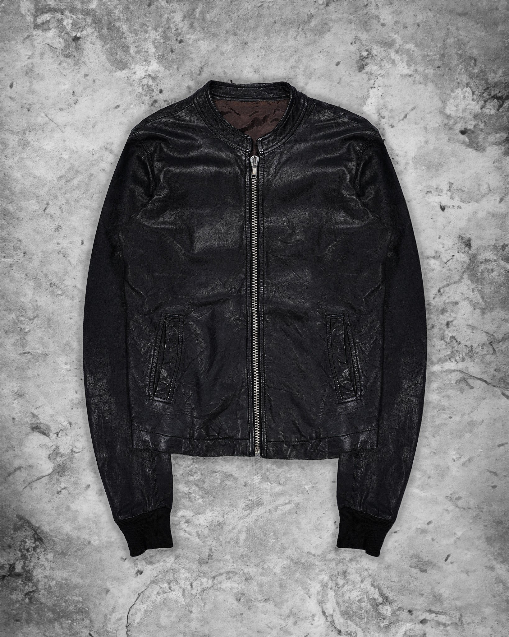 Rick Owens Leather Jacket - SS08 "Creatch"