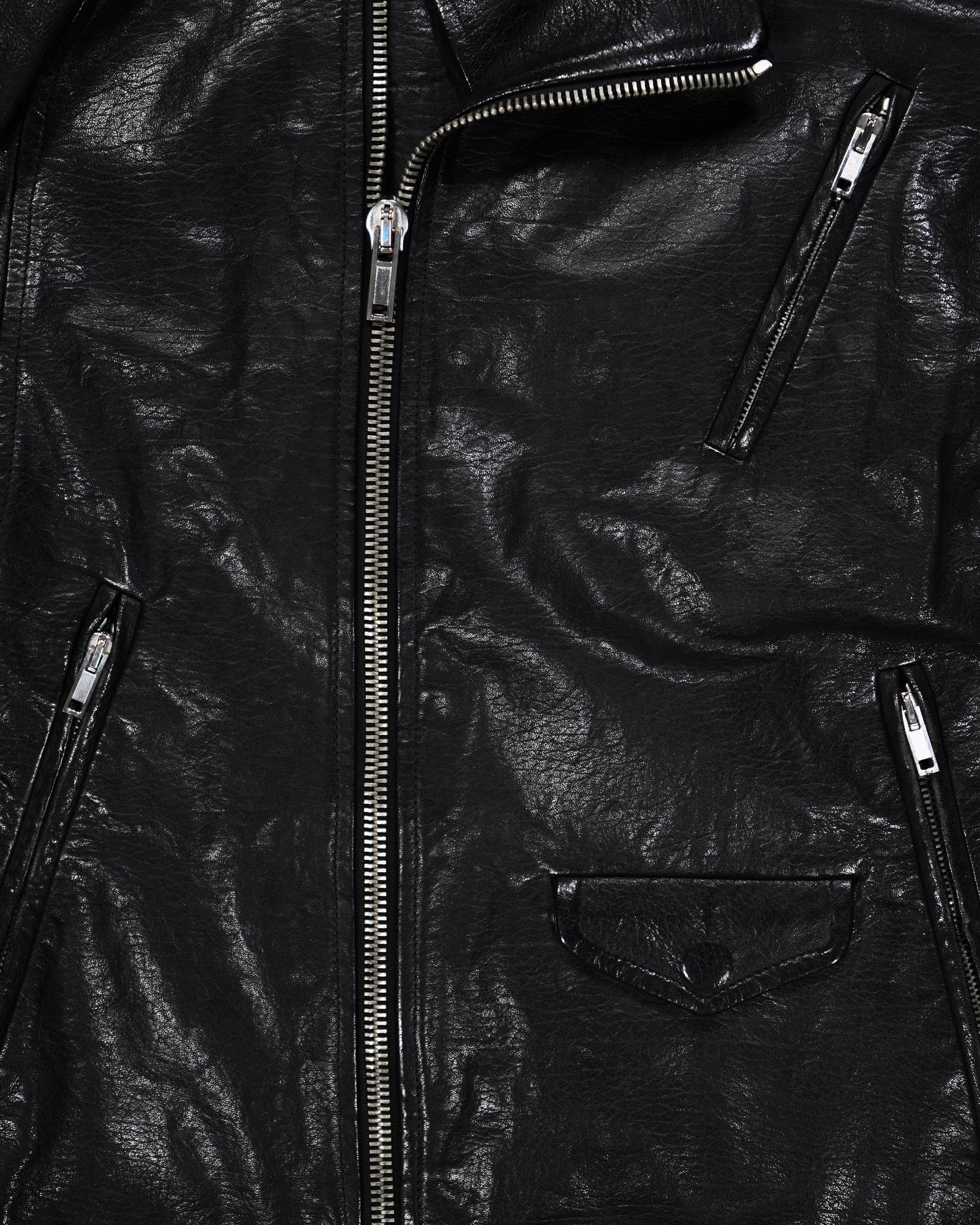 Rick Owens "Stooges" Leather Jacket - SS10 "Release"