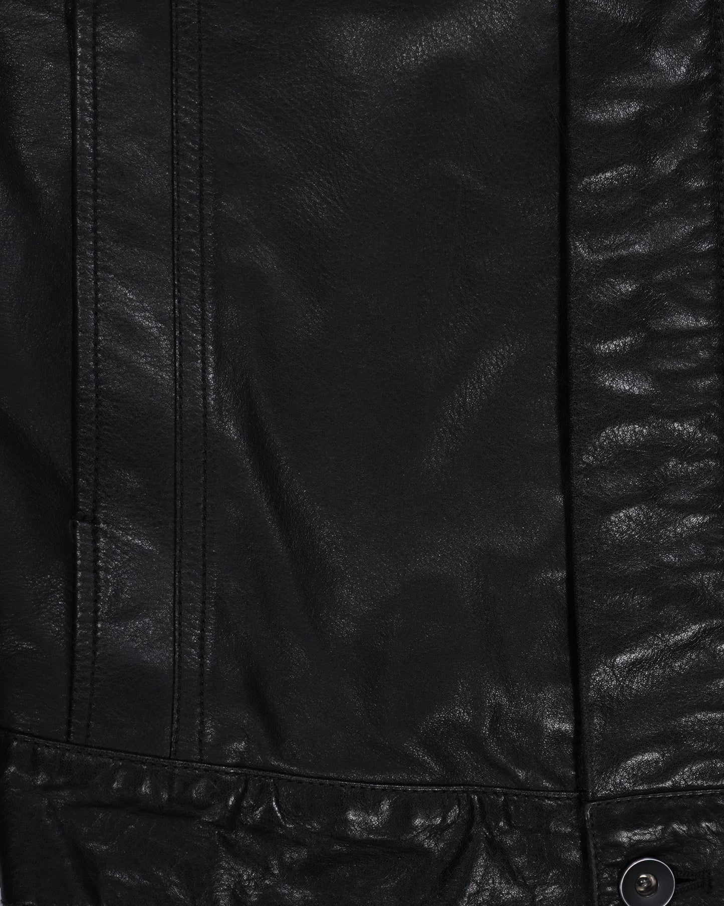 Rick Owens Cow Leather Worker Jacket - SS08 “Creatch”