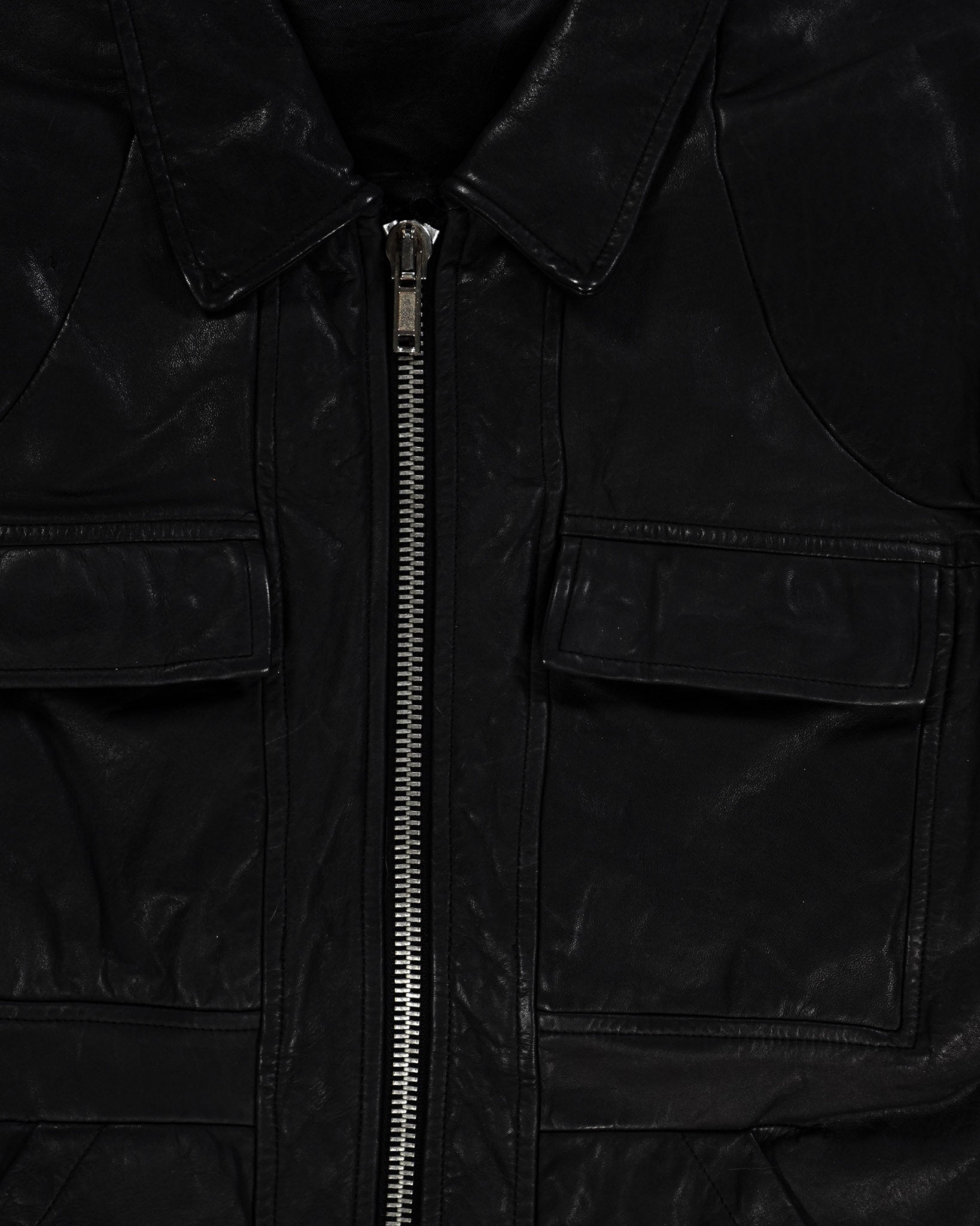 Rick Owens 4-Pocket Leather Jacket - SS08 “Stag”